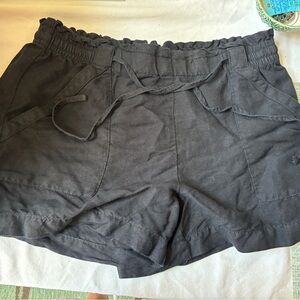 Loft black shorts